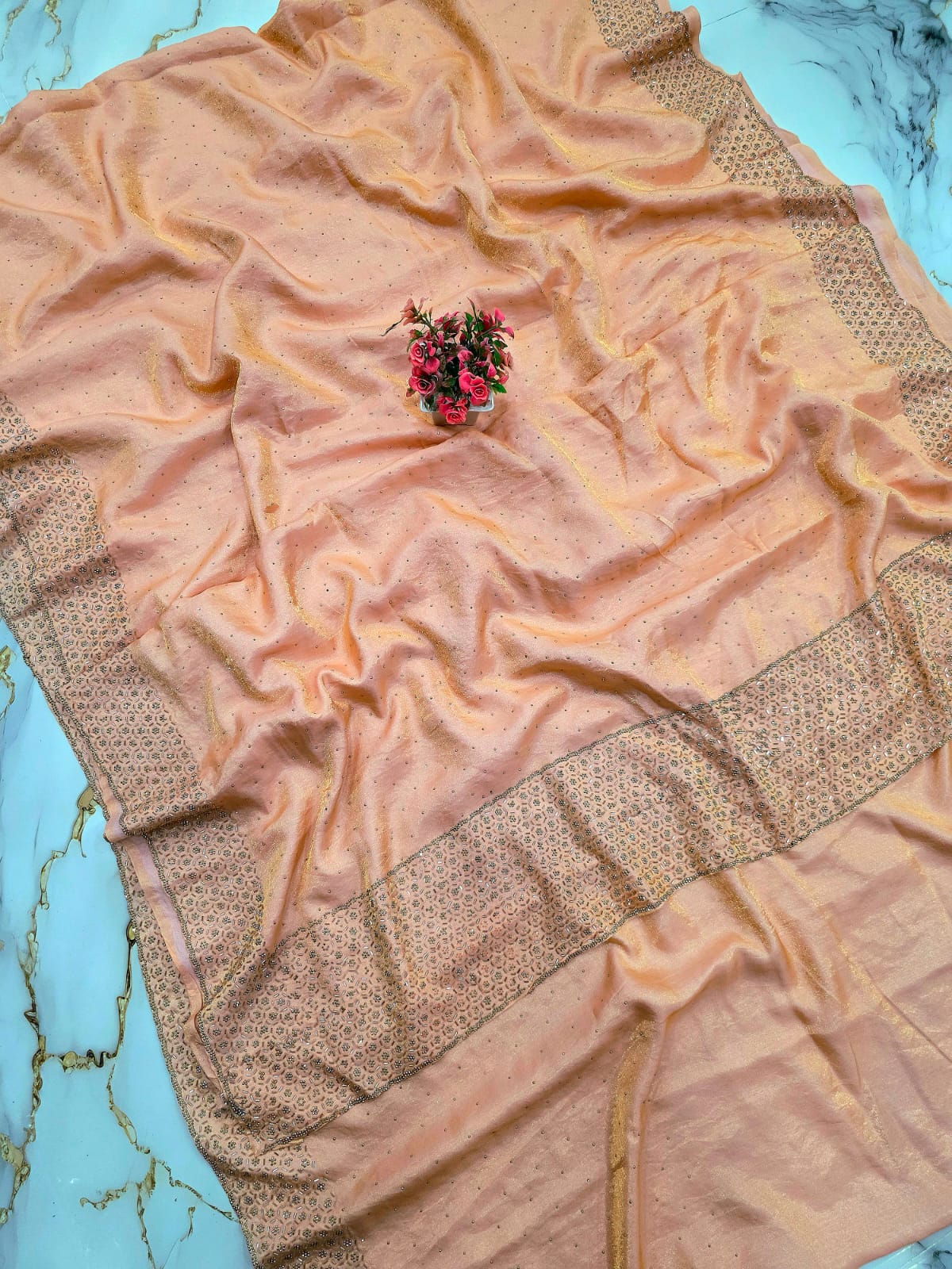 Party Wear Gellory Silk Saree