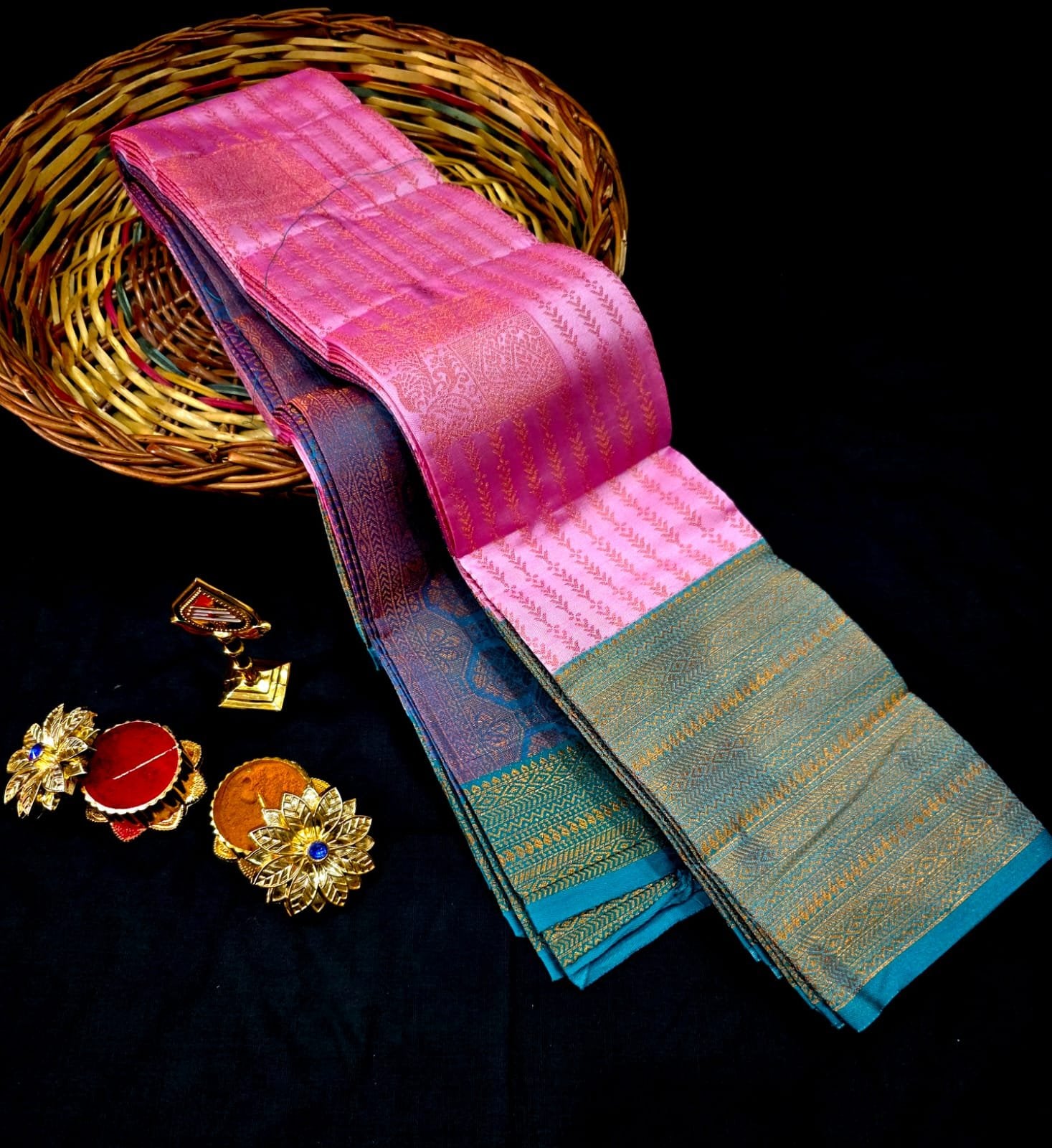 Vaira Oosi Semi Silk Baby Pink