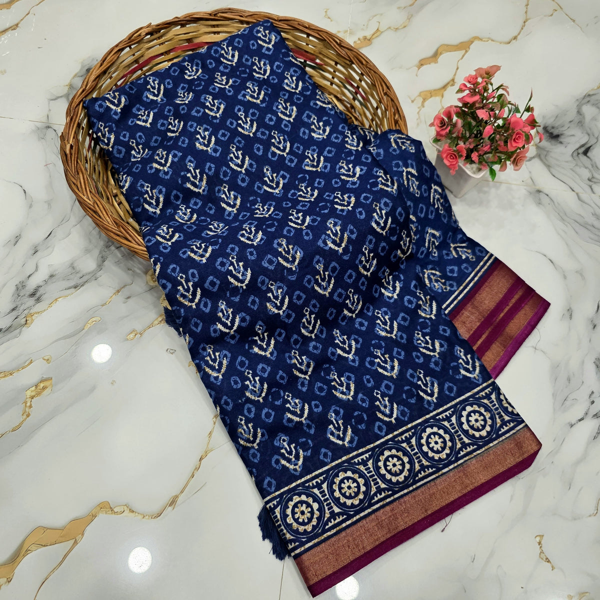Malai Cotton Saree