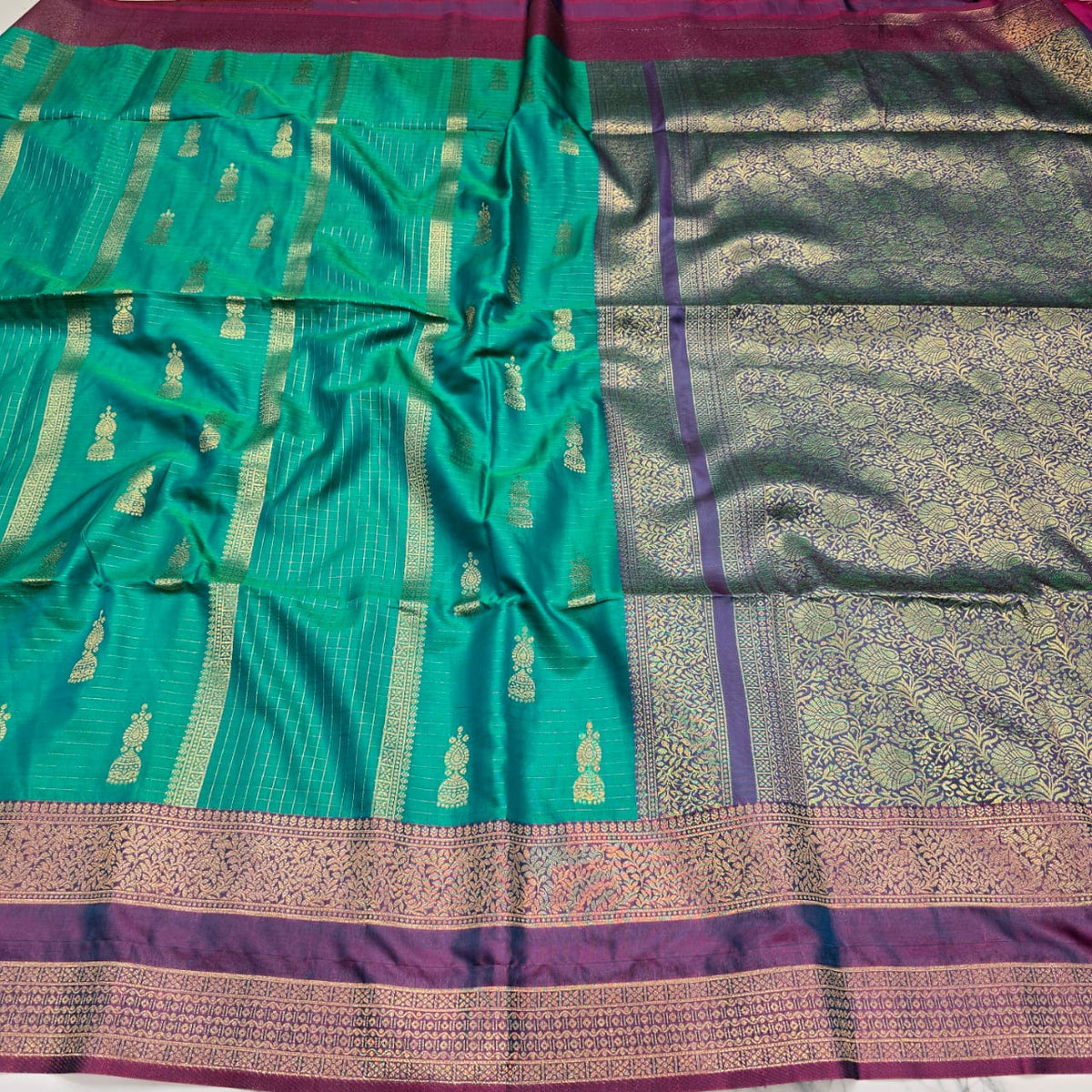 Own Production Vintage Soft Silk Saree