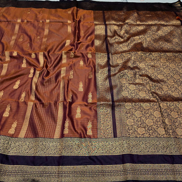 Own Production Vintage Soft Silk Saree
