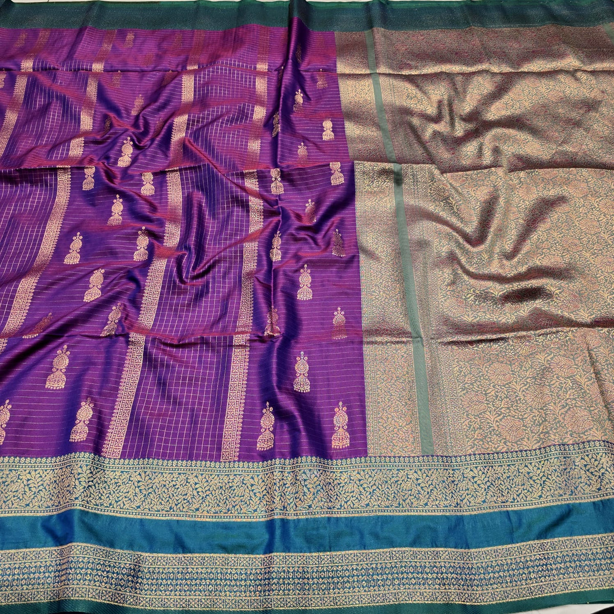 Own Production Vintage Soft Silk Saree