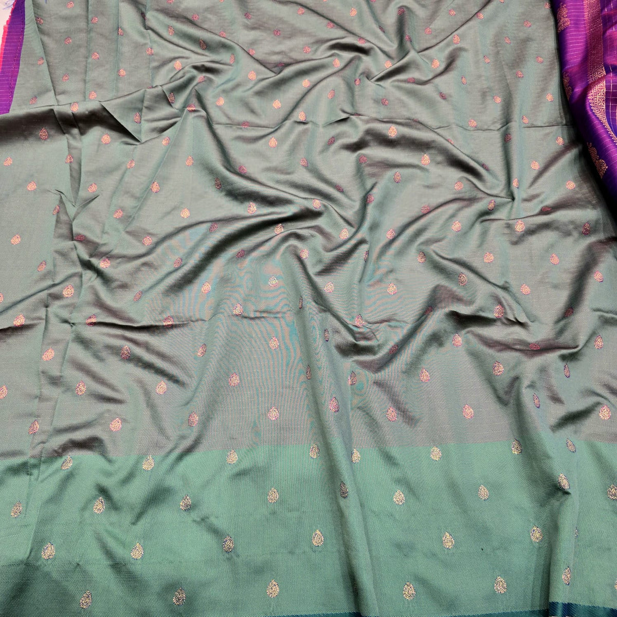 Own Production Vintage Soft Silk Saree