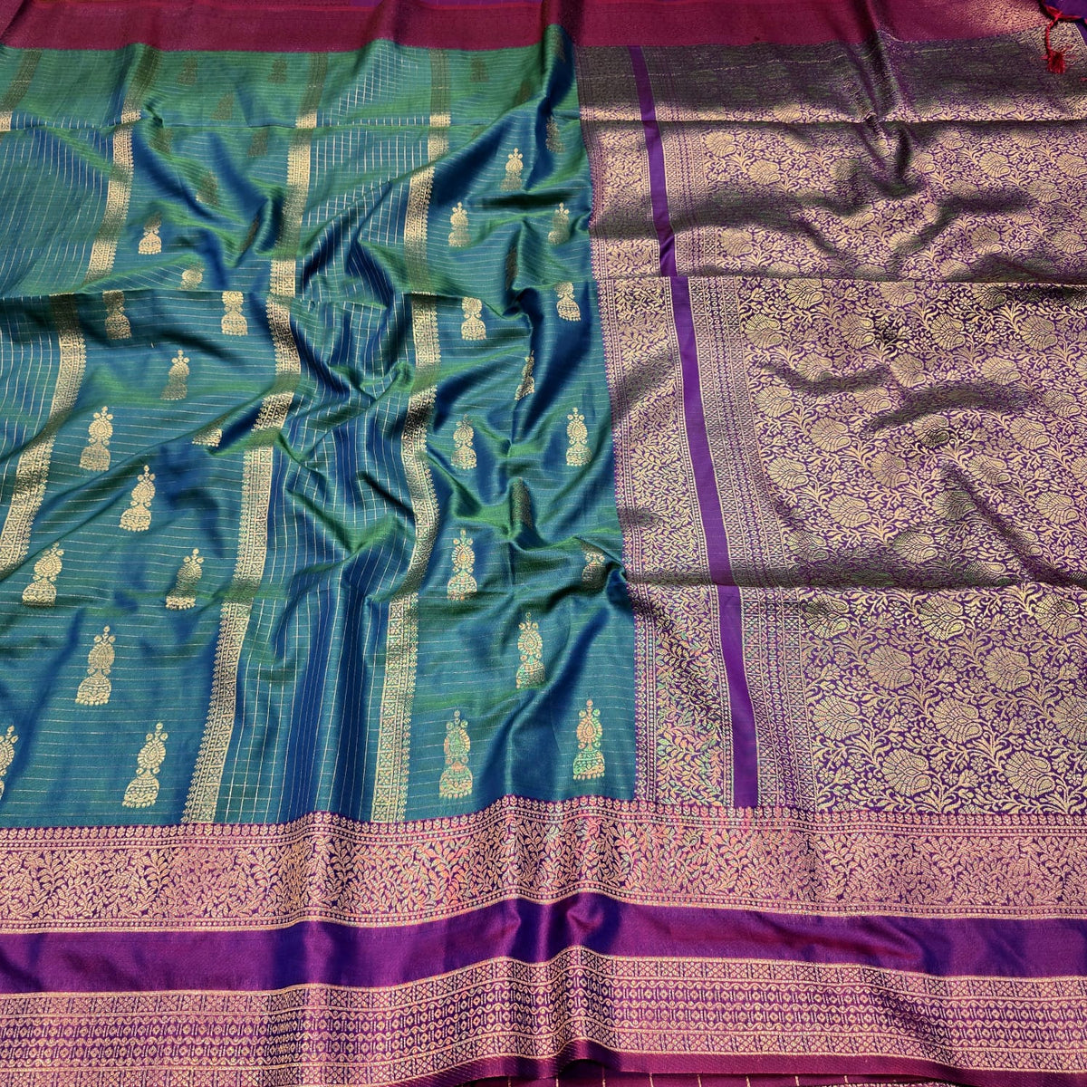 Own Production Vintage Soft Silk Saree