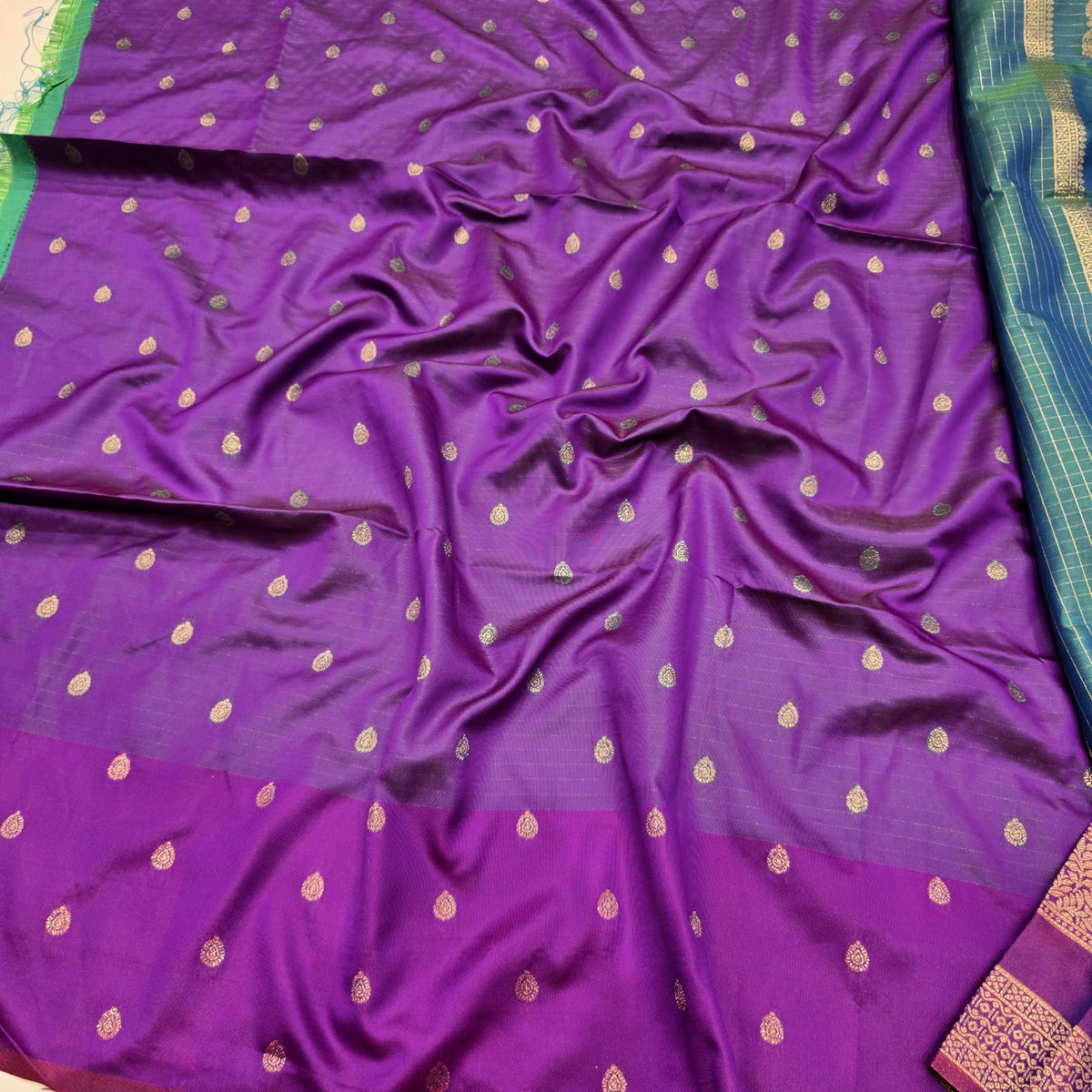 Own Production Vintage Soft Silk Saree