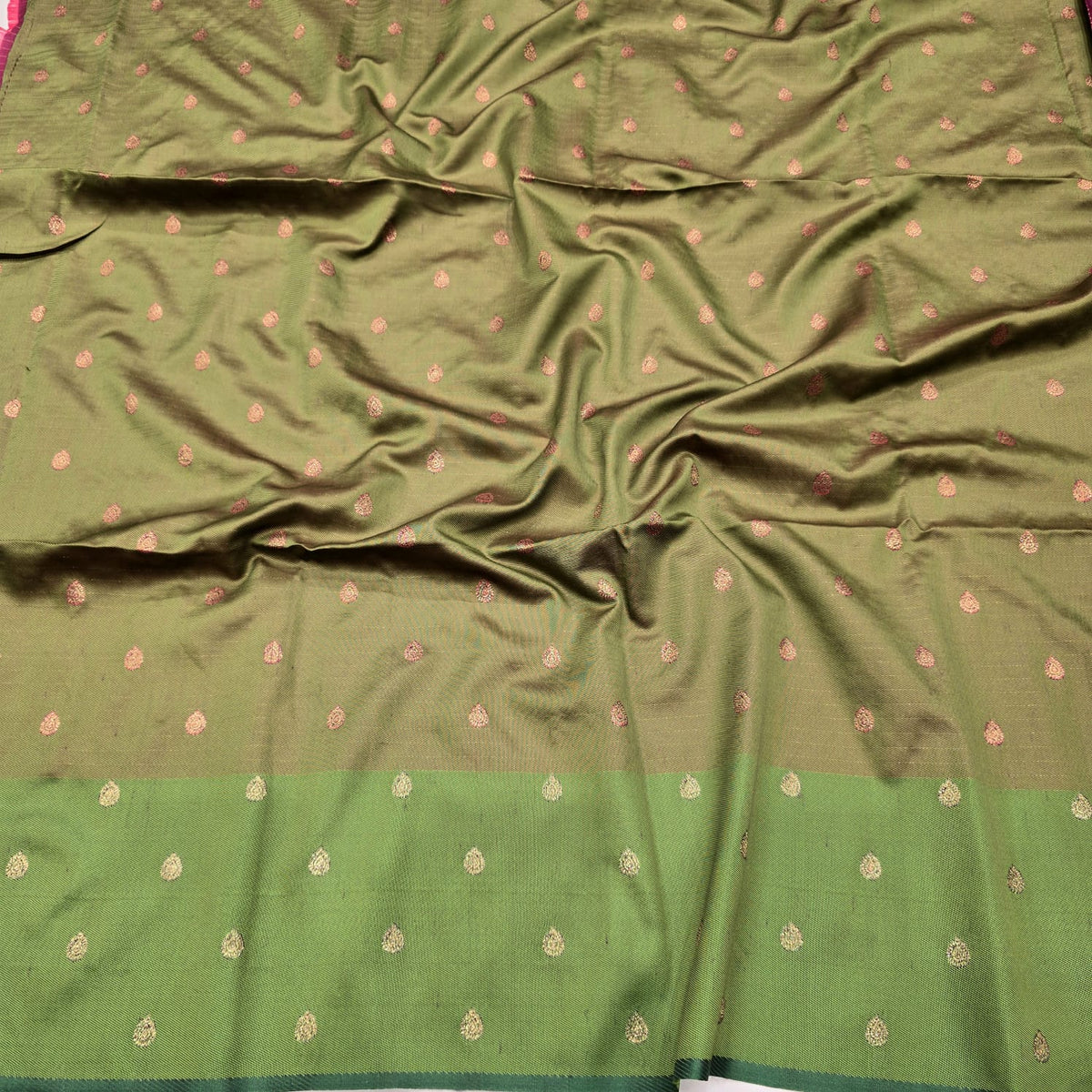 Own Production Vintage Soft Silk Saree