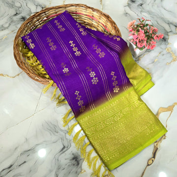 Diwali Special Vairaoosi Design  Silk Saree
