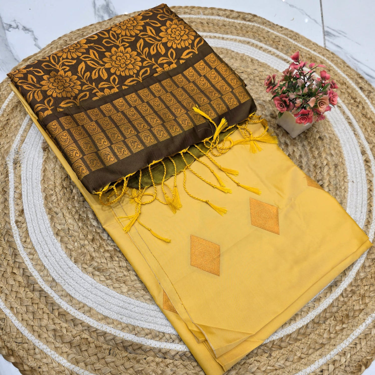 Luxury Soft Silk Saree ( Same Colour only dispatch )