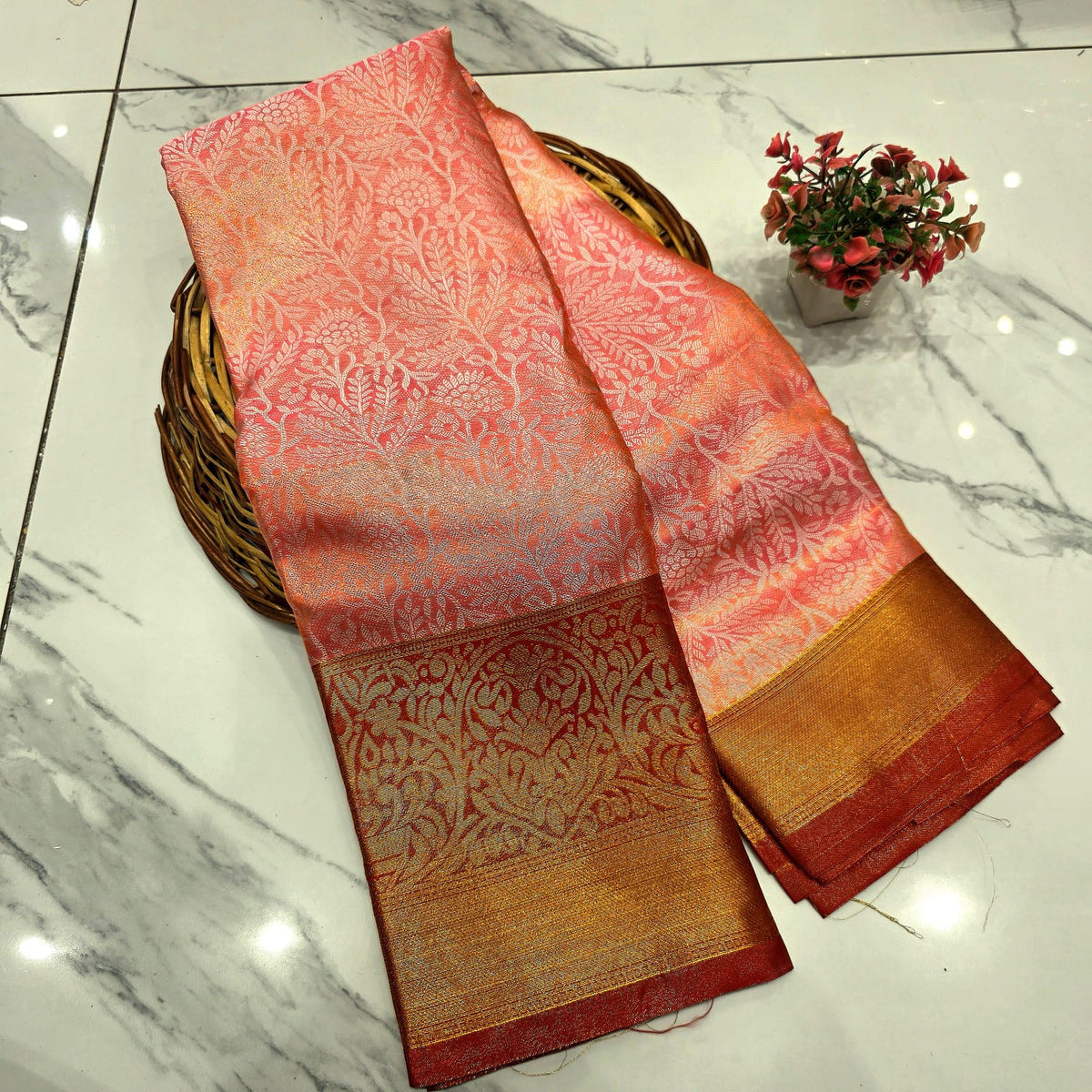 Celebrity Inspired Silk Saree