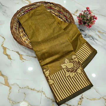 Rose Butta Silk Saree