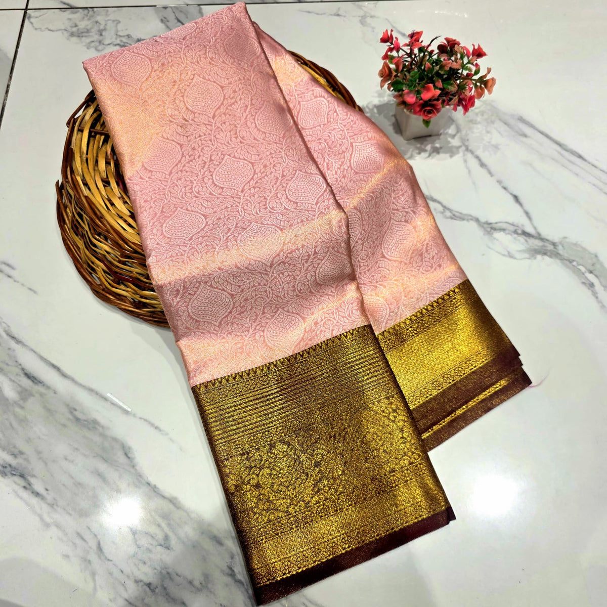 Celebrity Inspired Silk Saree