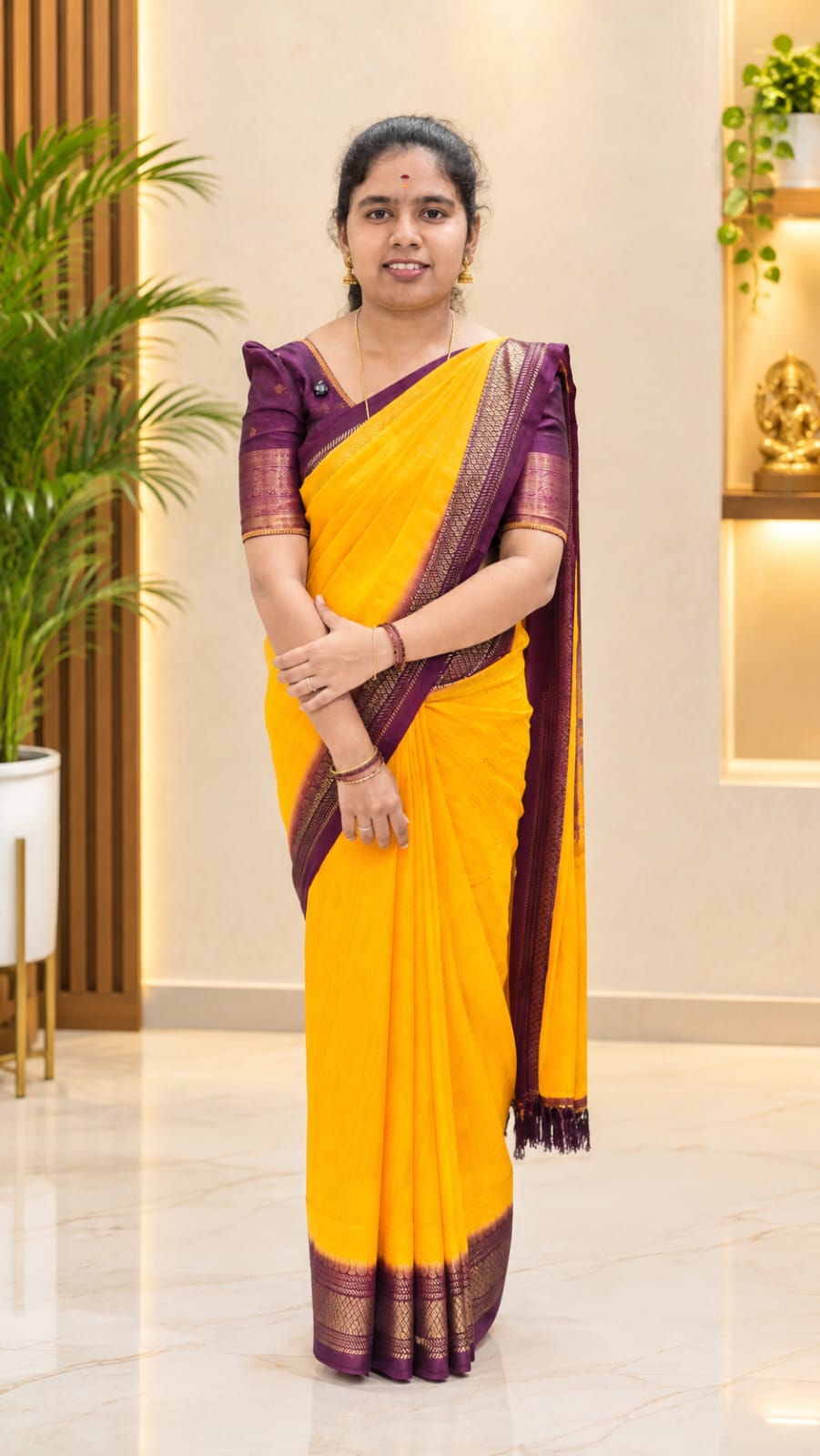 Diwali Special Foil Silk Saree