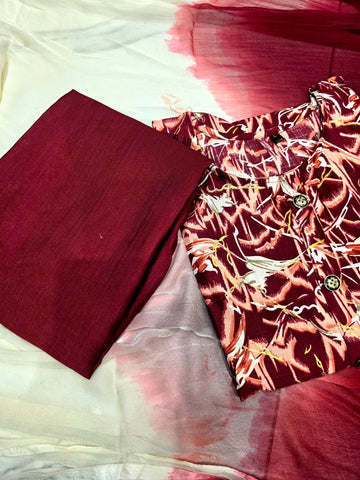Semi Vetican Chudi Set