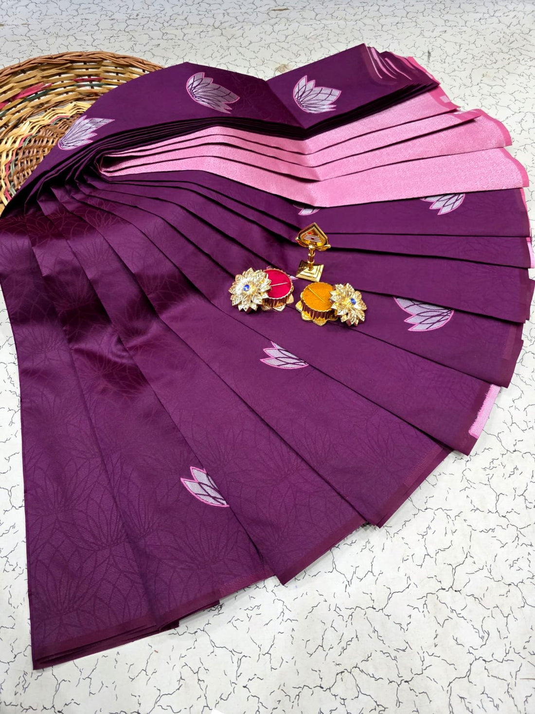 MuthuNila Soft Silk Saree