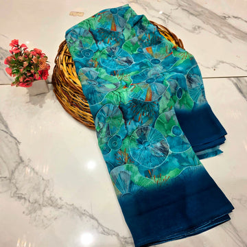 Digital Poonam Silk Saree