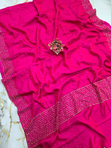Party Wear Gellory Silk Saree