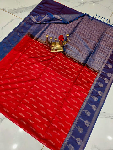 Premium Kanchi Luxury Soft Silk Saree