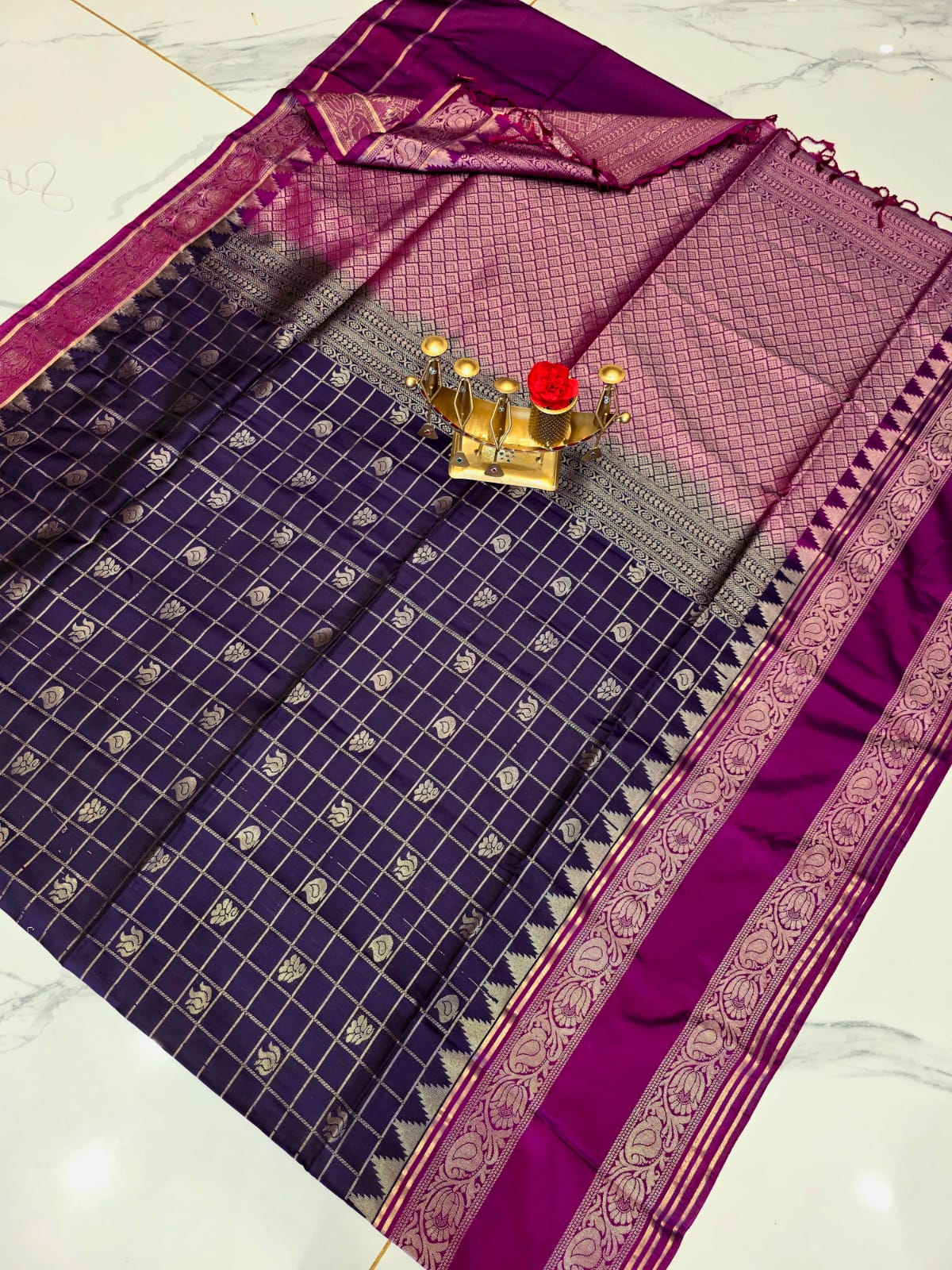 Premium Kanchi Luxury Soft Silk Saree