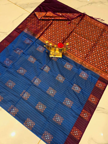 Premium Kanchi Luxury Soft Silk Saree
