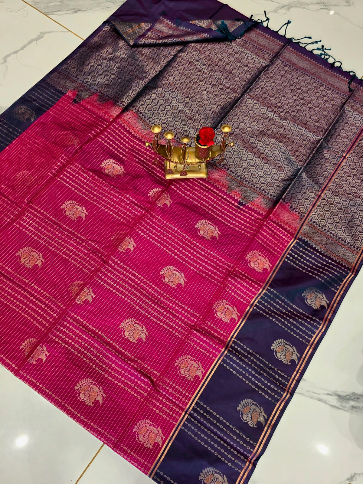 Premium Kanchi Luxury Soft Silk Saree