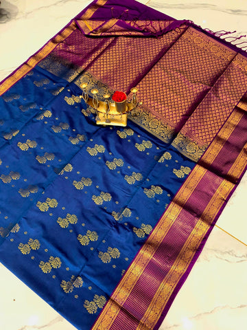 Premium Kanchi Luxury Soft Silk Saree