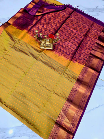 Premium Kanchi Luxury Soft Silk Saree
