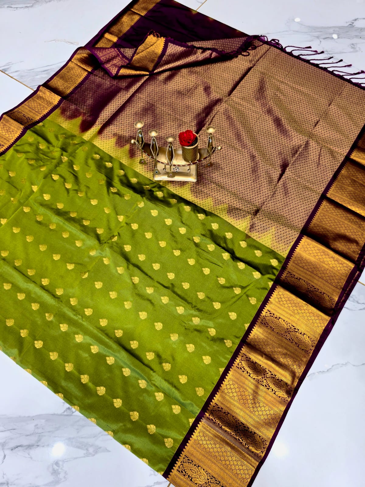 Premium Kanchi Luxury Soft Silk Saree