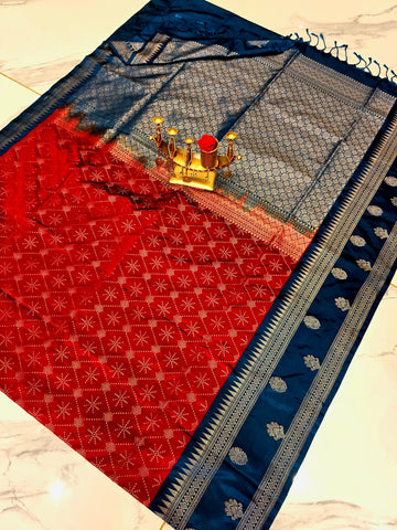 Premium Kanchi Luxury Soft Silk Saree