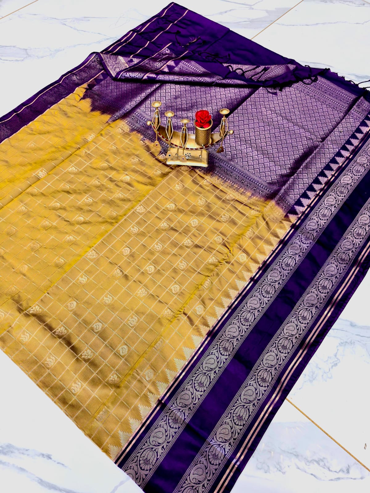 Premium Kanchi Luxury Soft Silk Saree