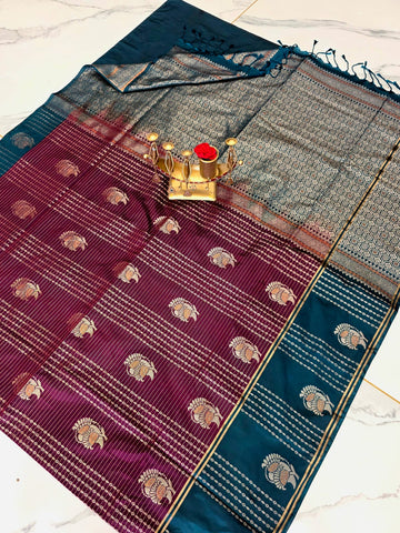 Premium Kanchi Luxury Soft Silk Saree