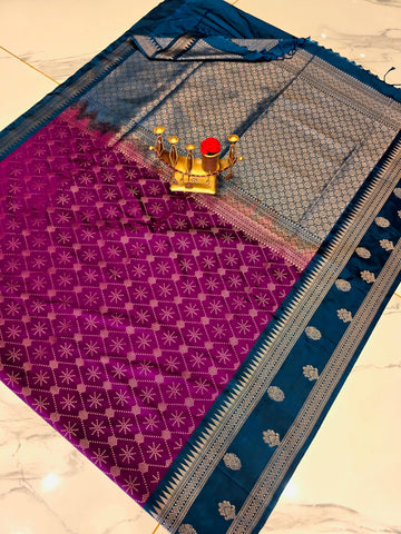Premium Kanchi Luxury Soft Silk Saree