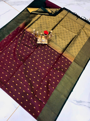 Premium Kanchi Luxury Soft Silk Saree