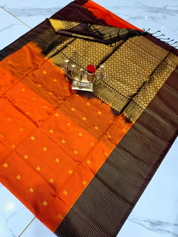 Premium Kanchi Luxury Soft Silk Saree