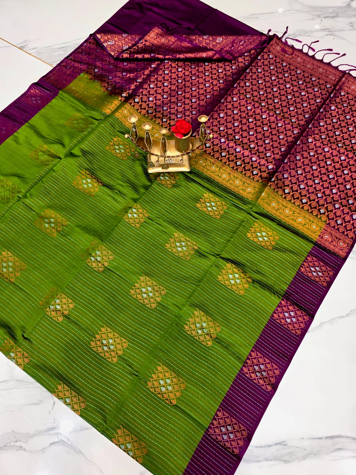 Premium Kanchi Luxury Soft Silk Saree