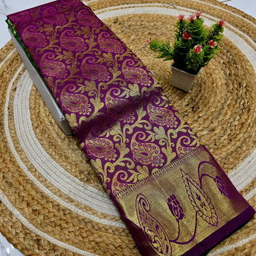 Half Mixed Silk Saree