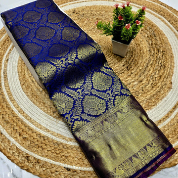 Half Mixed Silk Saree