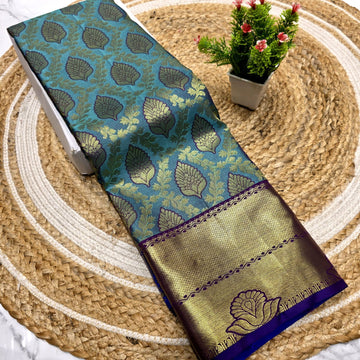 Half Mixed Silk Saree