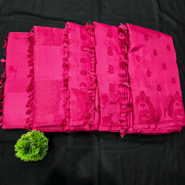 Premium Soft Jacquard Cotton  same color dispatch