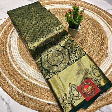 Half Mixed Silk Saree