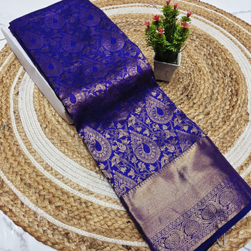 Half Mixed Silk Saree