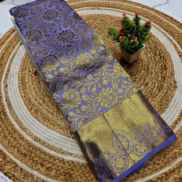Half Mixed Silk Saree
