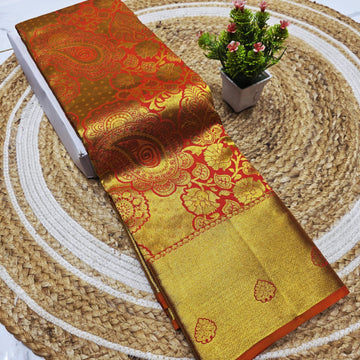 Half Mixed Silk Saree