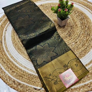 Half Mixed Silk Saree