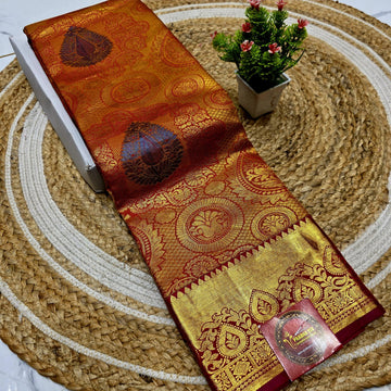 Half Mixed Silk Saree