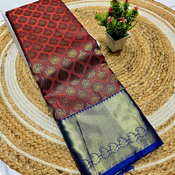 Half Mixed Silk Saree