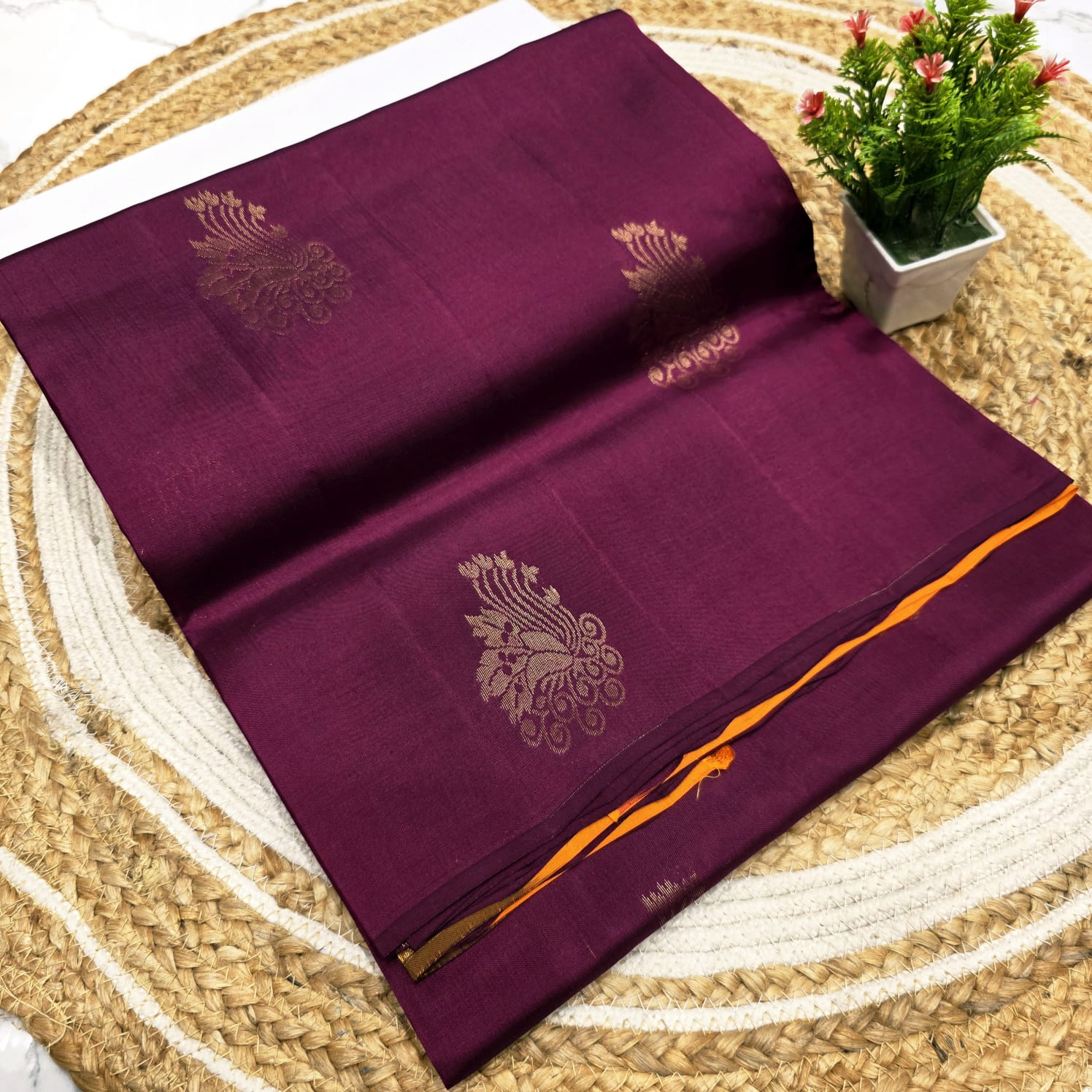 Vazhainaar pure soft silk