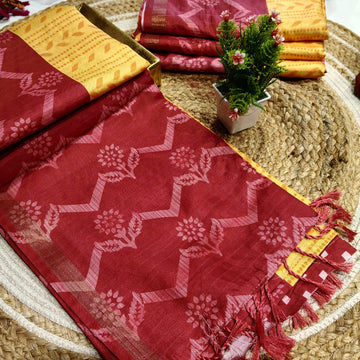 Offer Fancy Cotton Saree