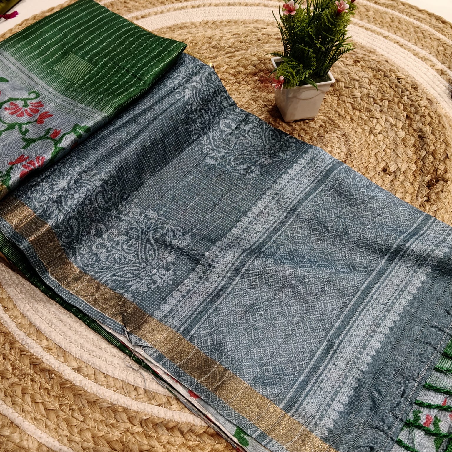 Offer Fancy Cotton Saree