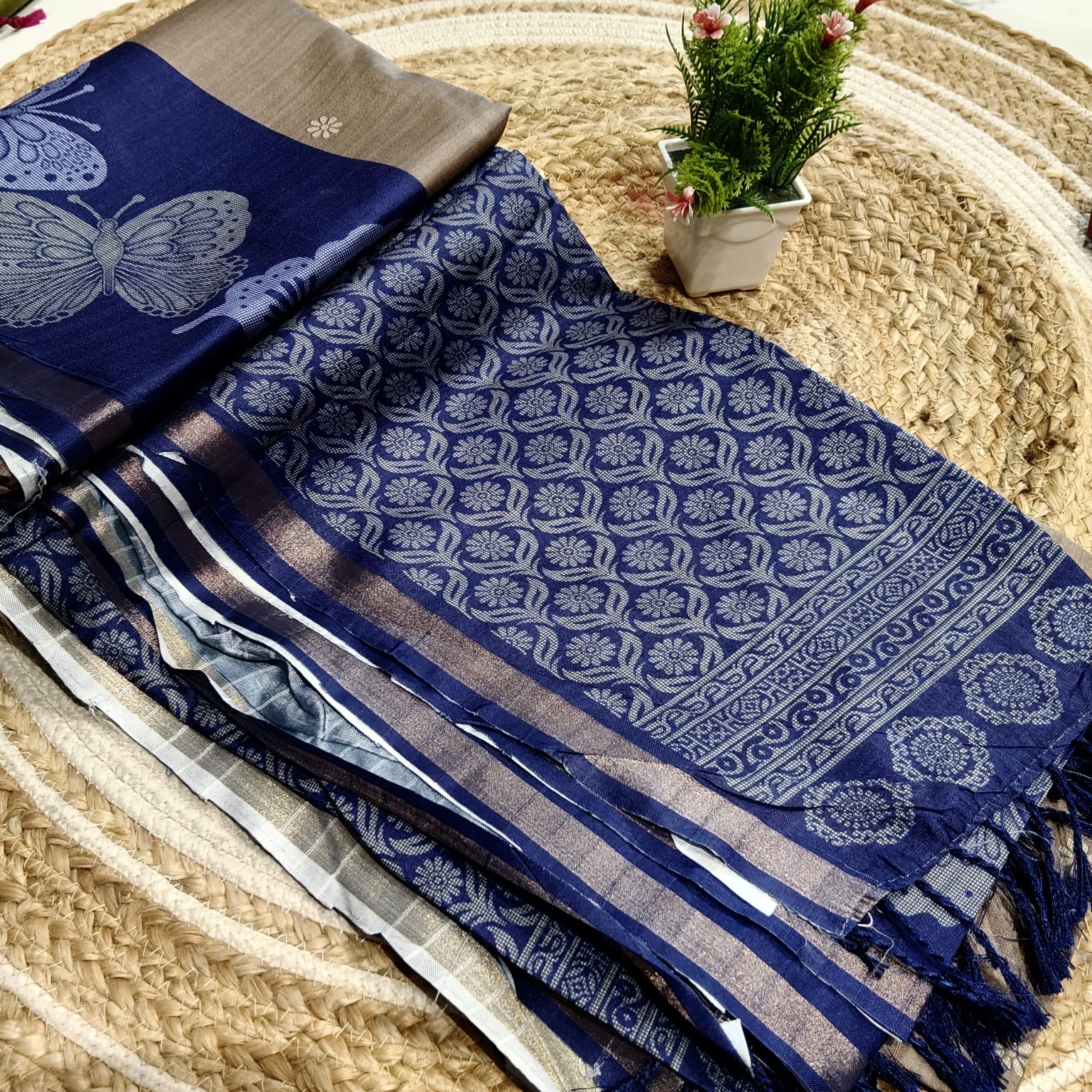 Offer Fancy Cotton Saree