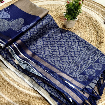 Offer Fancy Cotton Saree